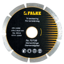 Diamantklinga Ø125 mm Falke